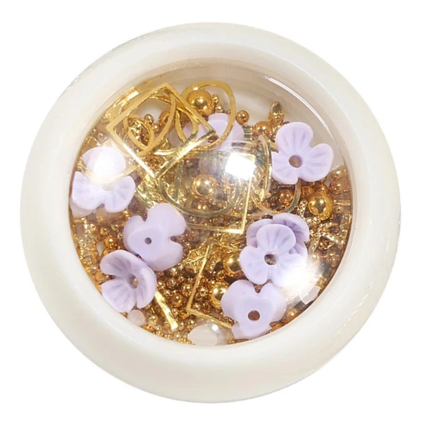 Dependable Max 3D Nail Art Decoration Flowers Gemstones Nail Tips Rhinestones Charms 07 Long-Lasting