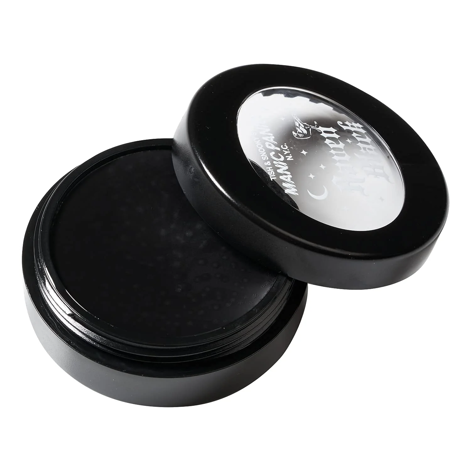 Easy-to-Use MANIC PANIC Raven Black Face Paint - Black Makeup for Face Eyes Body - High Pigment Body Paint with Matte Finish - Halloween Cosplay Stage Smooth