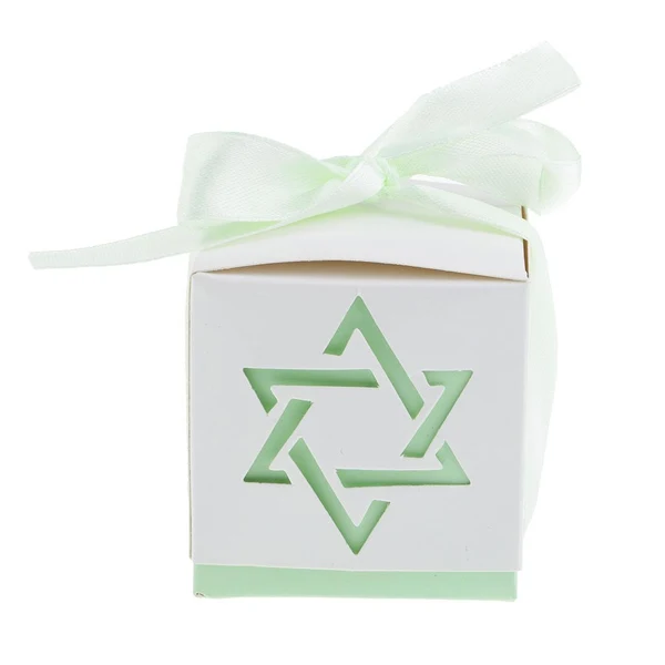 Innovative Max Hollow Candy Gift Box Wedding Party Favor Gift Bags with Ribbon Green Powerful
