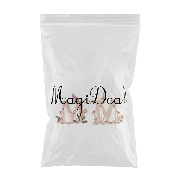 World-Class Max 26 English Letters Alloy Pendant DIY Jewelry Bracelet Necklace Pendant Decor M Top-Quality