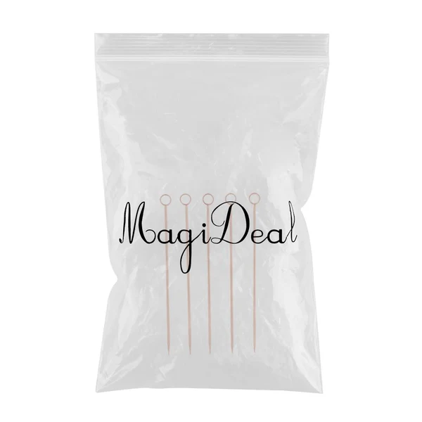 User-Friendly Max 5Pcs set Stainless steel Cocktail Picks Cocktail Fruit Sticks Bar Tools Circle-Rose Gold Elite