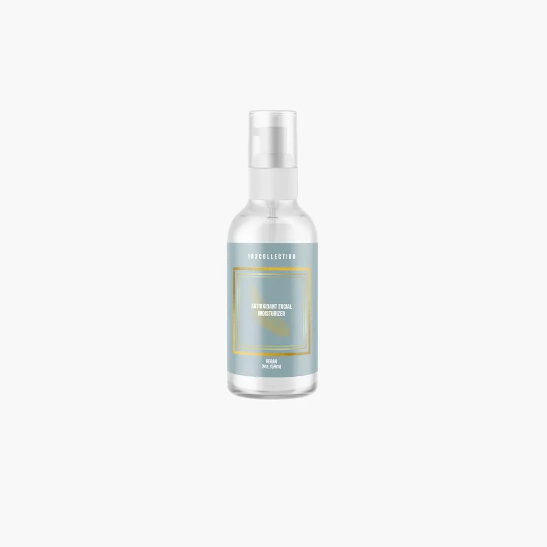 Smooth 103 Collection Vegan Antioxidant Facial Moisturizer Organic Aloe Fragrance Sensitive Skin Anti-aging Soothing Even Skin Tone 2 oz. Classic