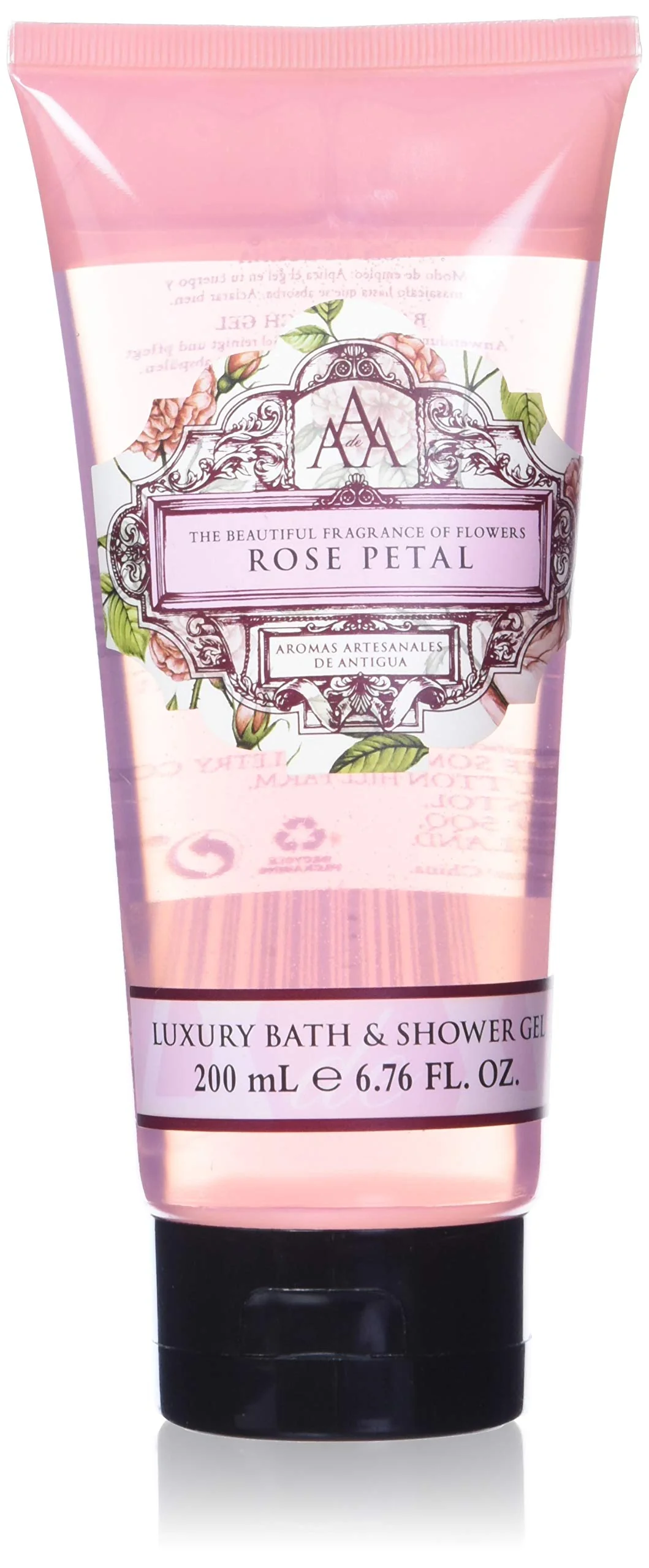 First-Class AAA by Somerset Rose petal bath shower gel by somerset 6.76 Fl Oz 92362 Luxury
