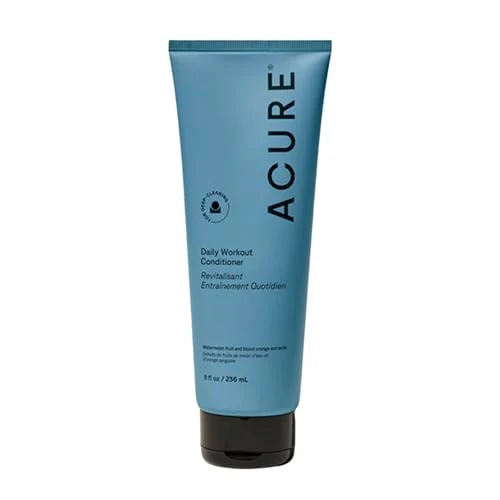 Certified Acure Daily Workout Watermelon Conditioner - Lightweight Hydrating Moisturizing Conditioner for Women Men w Oily Damaged Hair Deep Moisture Professional