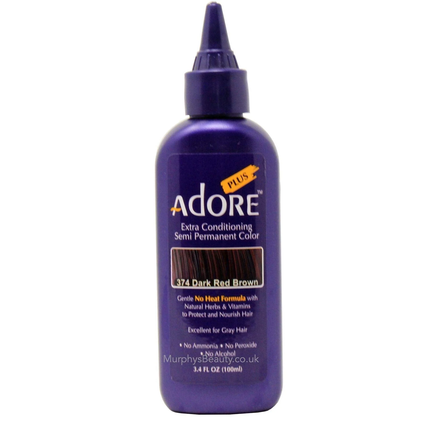 Secure Adore Plus 374 Dark Red Brown Genuine