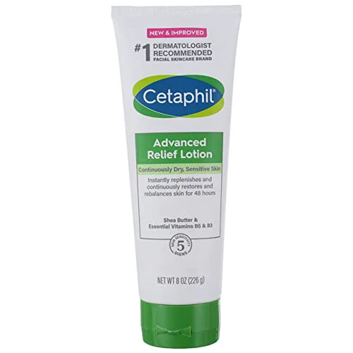 Pure Advanced Relief Lotion Dry Sensitive Skin Fragrance 8 oz 226 g Cetaphil Selected