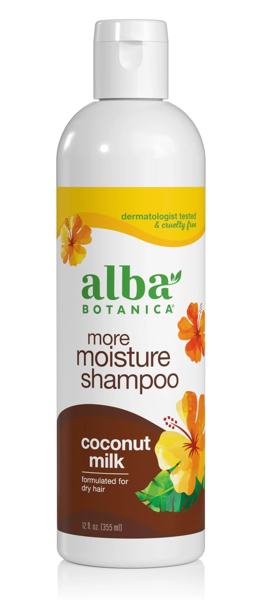 Refined Alba Botanica More Moisture Shampoo Coconut Milk 12 Oz Packaging May Vary Trendy