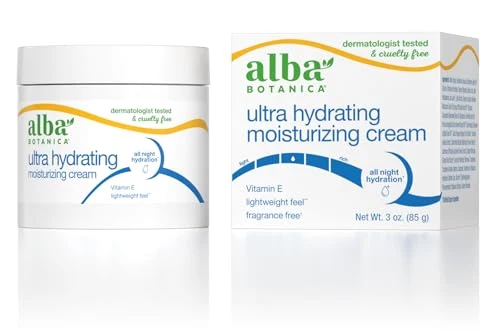 Verified Alba Botanica Ultra Hydrating Moisturizing Cream with Vitamin E Fragrance 3 Oz Packaging May Vary Excellent