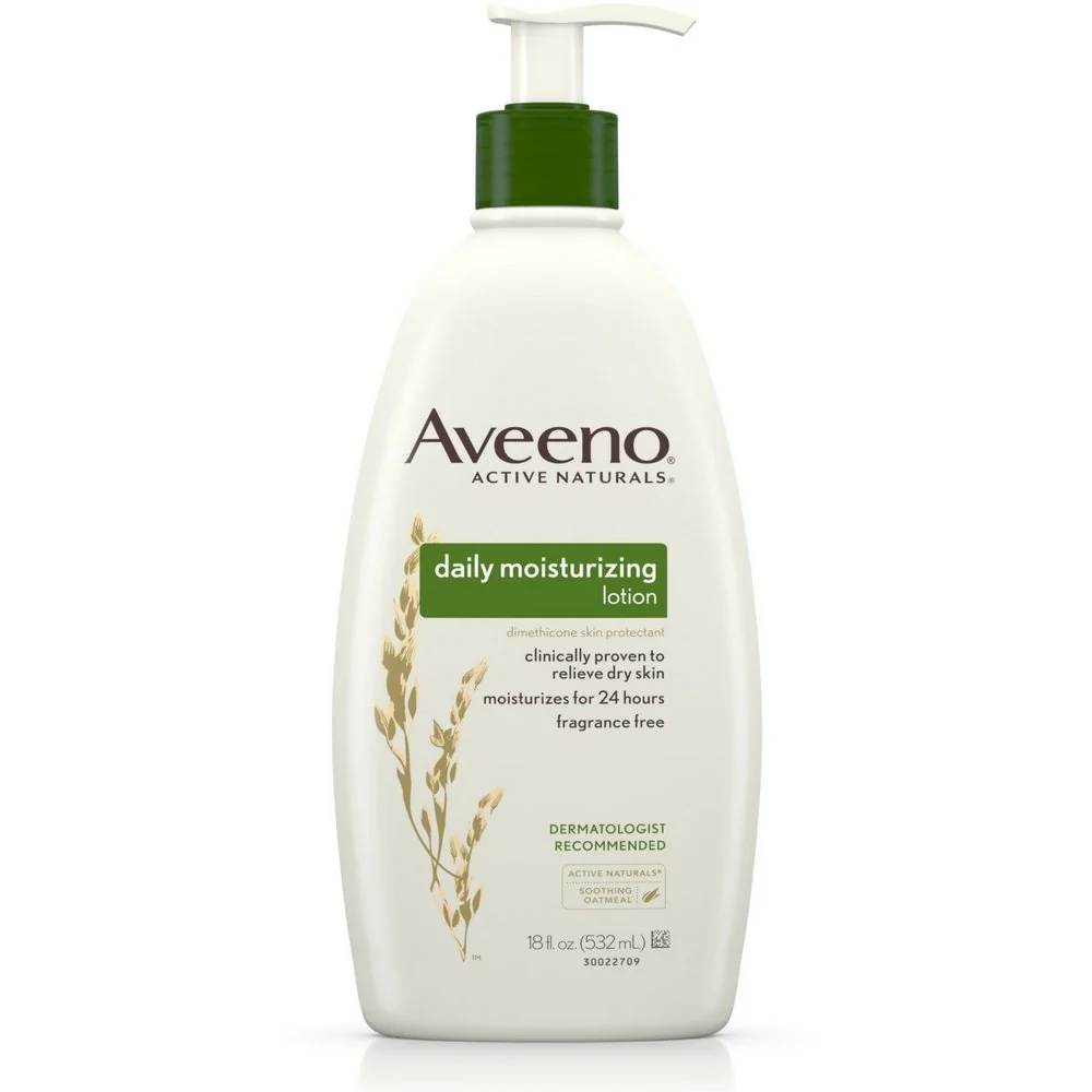 Prestigious Aveeno Daily Moisturizing Lotion 18 fl. Oz Pack of 3 Original Design