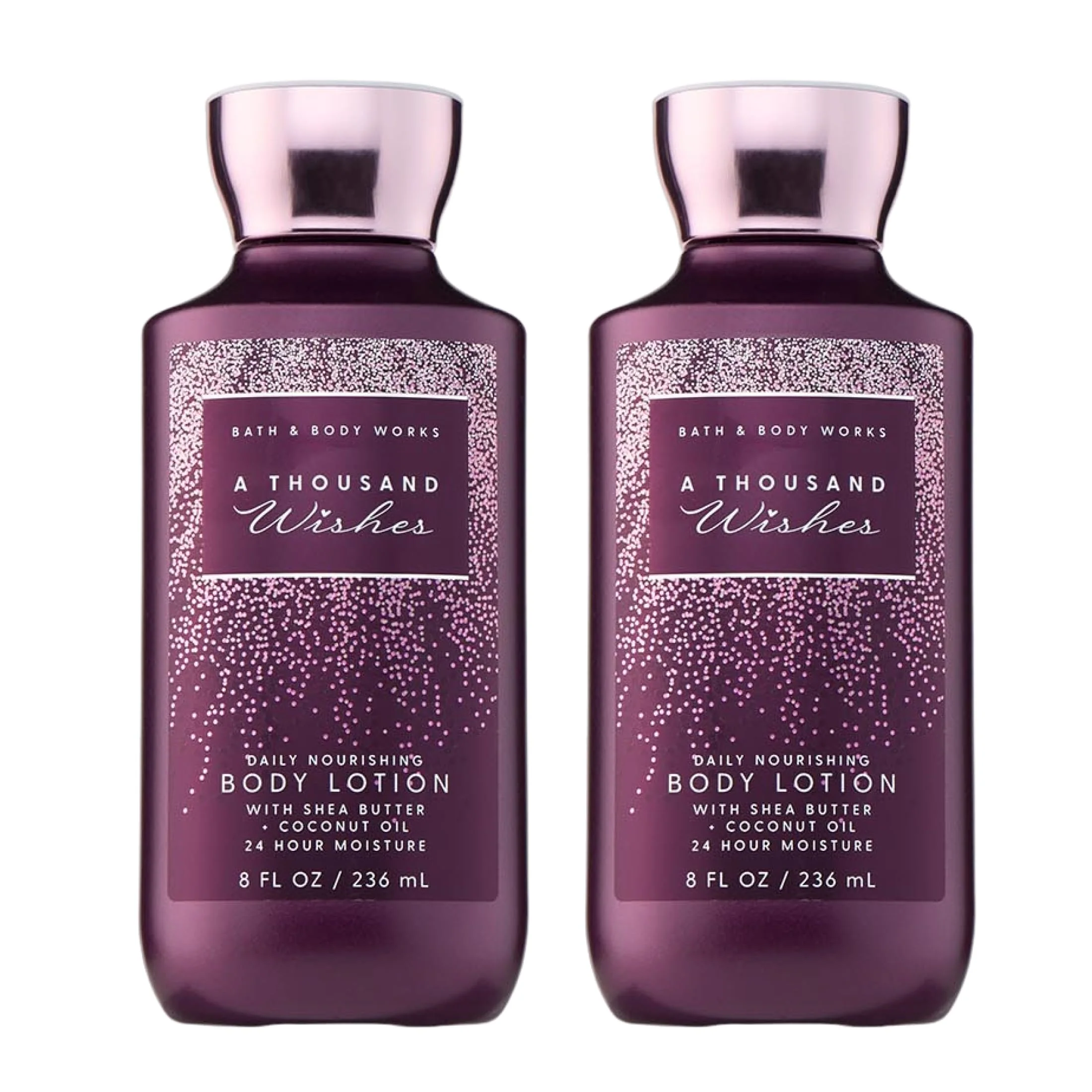 Quality Bath Body Works A Thousand Wishes Body Lotion Lightweight Daily Moisturizer with Shea Butter Coconut Oil Sparkling Prosecco Peony Scent 8 fl Original