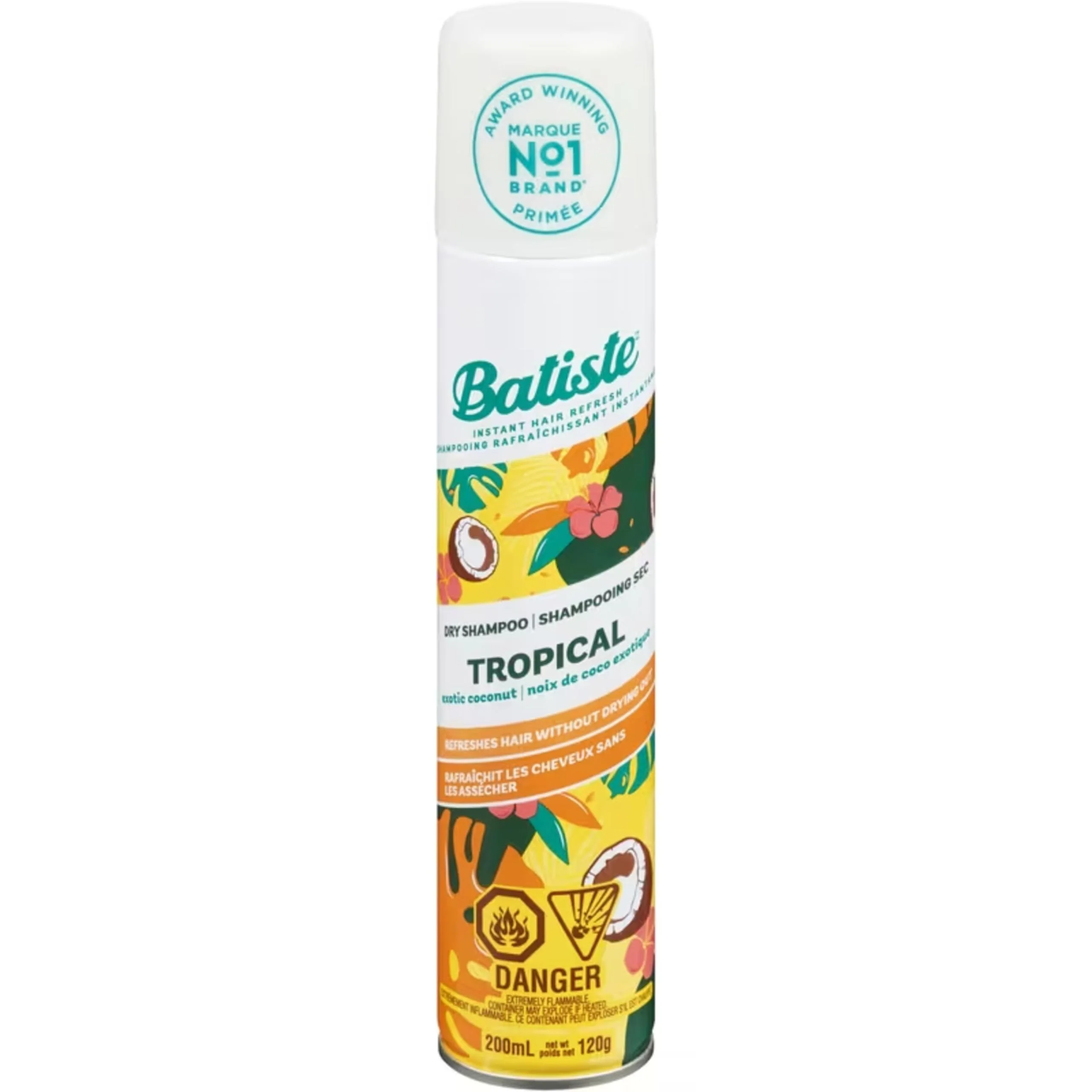 Original Batiste Dry Shampoo Tropical 6.73 Ounce Packaging May Vary Luxury