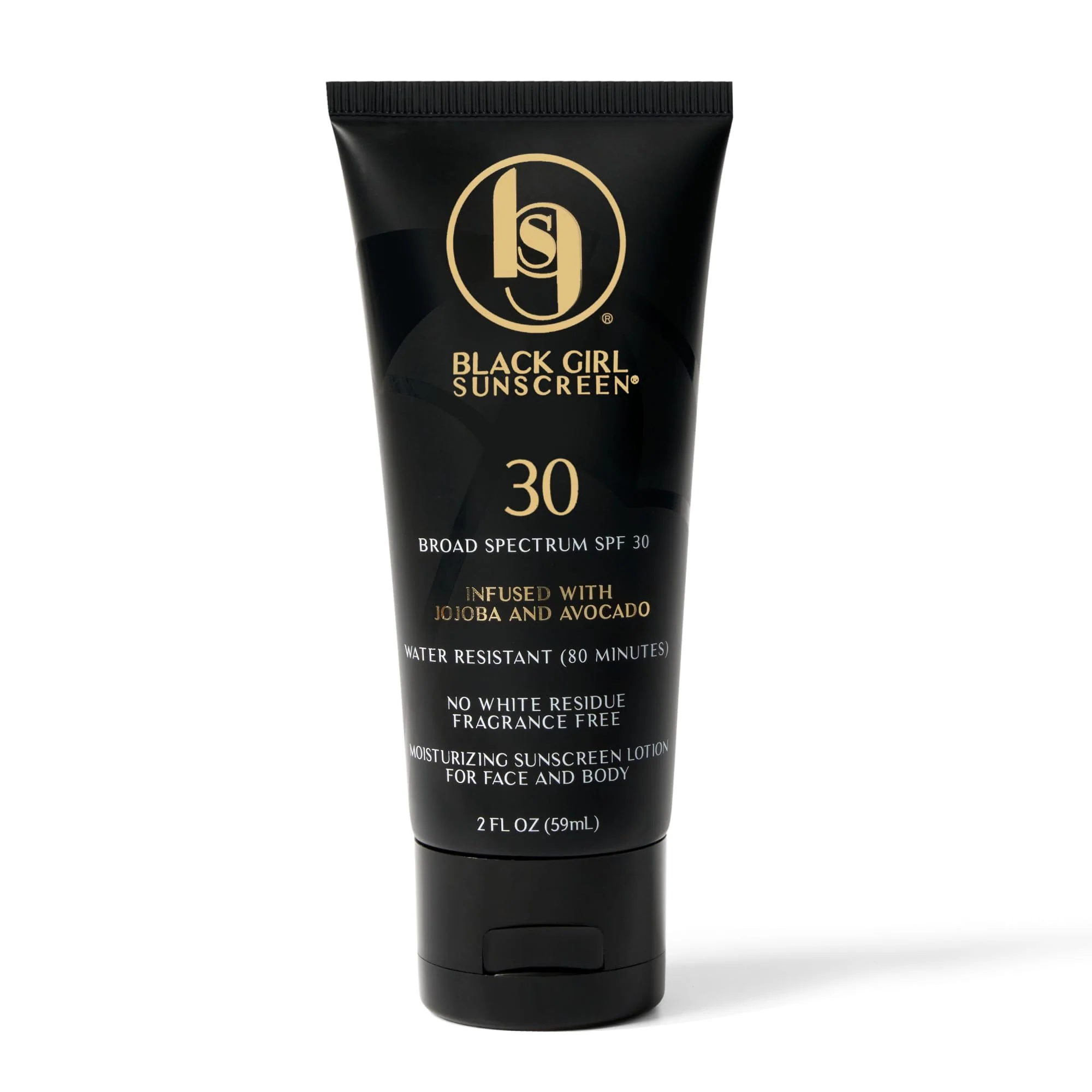 Detailed Black Girl Sunscreen SPF 30 for the Face Body - Moisturizing Sun Protection SPF 30 Sun Lotion for Women Ultra Sheer Travel Size No White Cast Environmentally Friendly