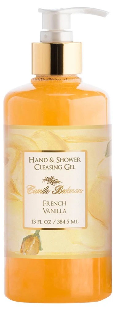 Sustainable Camille Beckman Hand and Shower Cleansing Gel French Vanilla 13 Ounce High-Grade