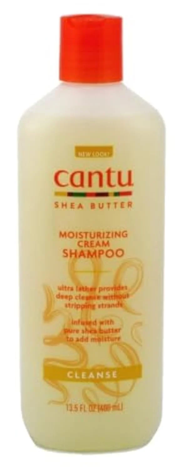 Soft Cantu Shea Butter Moisturizing Cream Shampoo 13.5oz Original