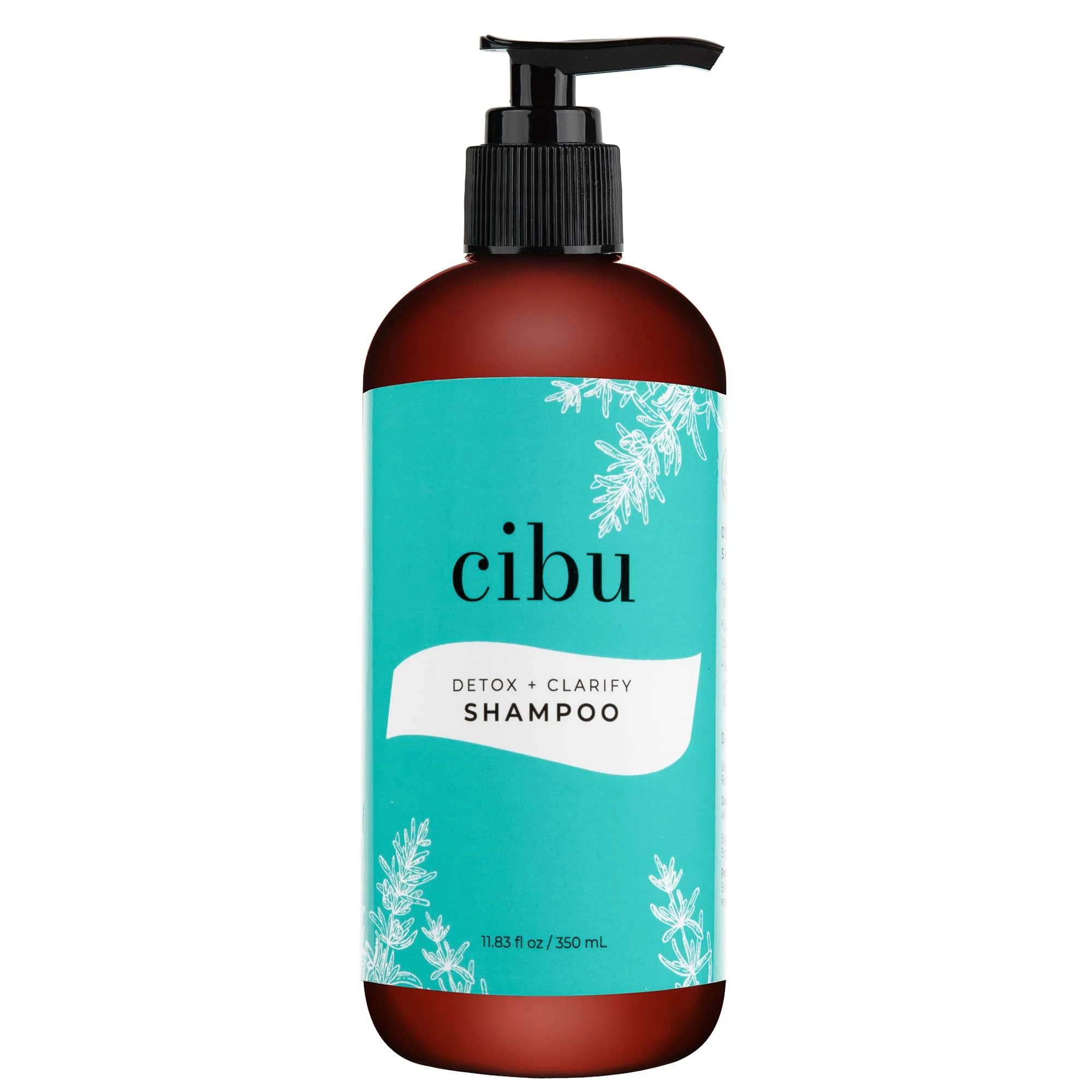 Genuine CIBU Detox Clarify Shampoo 30007 Cleanses Gently Removes Product Build Up Chlorine Hard Water Minerals for All Hair Types Color Treated Professional
