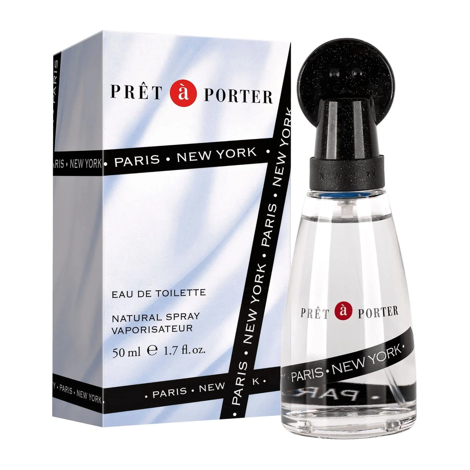 Detailed Coty Pret a Porter Eau De Toilette Spray for Women 1.7 Ounce High-End
