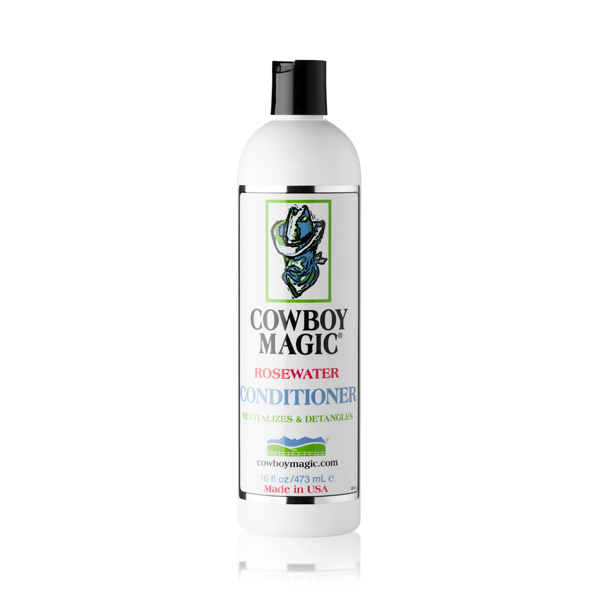 Modern Cowboy Rosewater Conditioner REVITALIZES and DETANGLES 16 Ounce User-Friendly