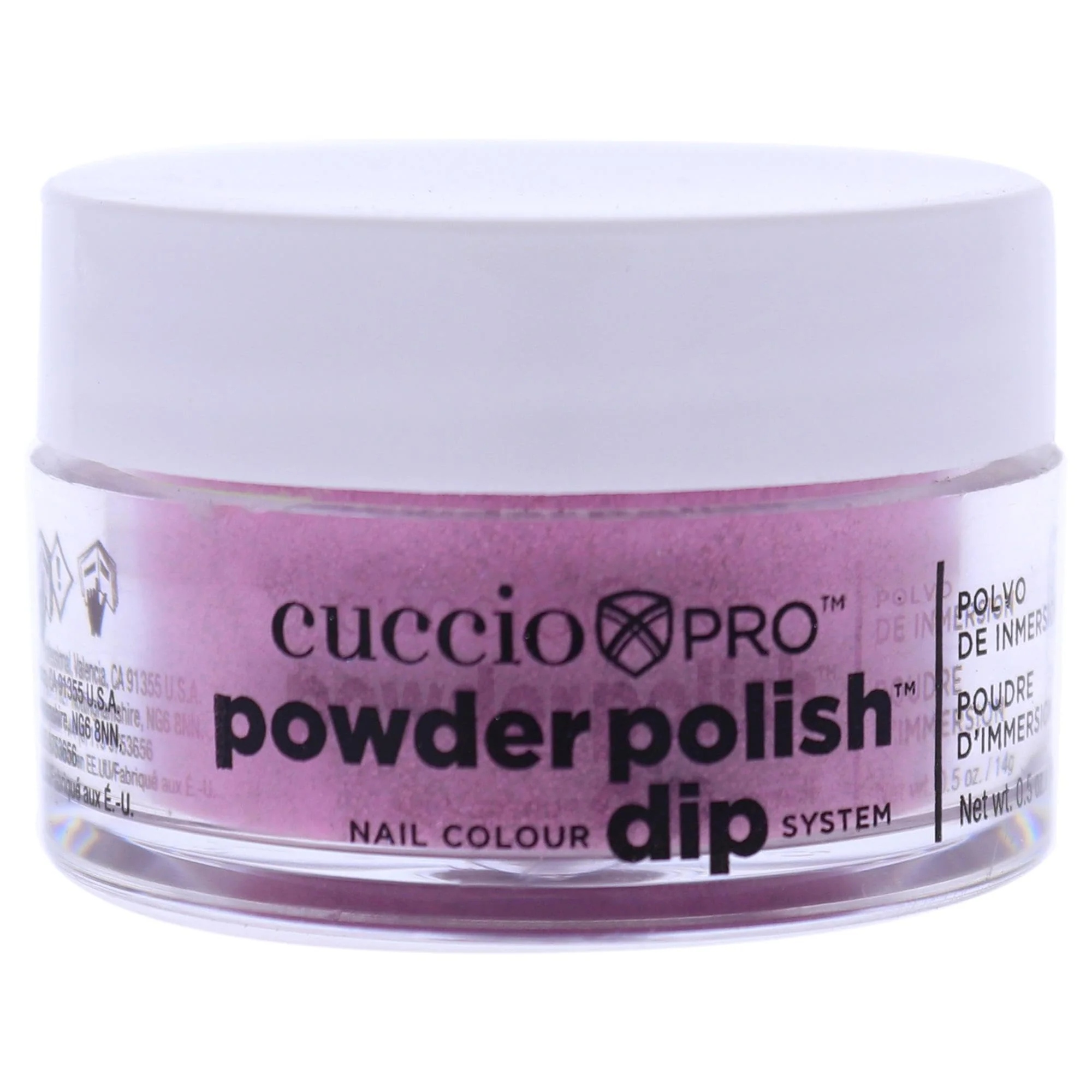 Natural Cuccio Colour Powder Nail Polish - Lacquer For Manicures And Pedicures - Highly Pigmented Powder That Is Finely Milled - Durable Finish With A Exceptional