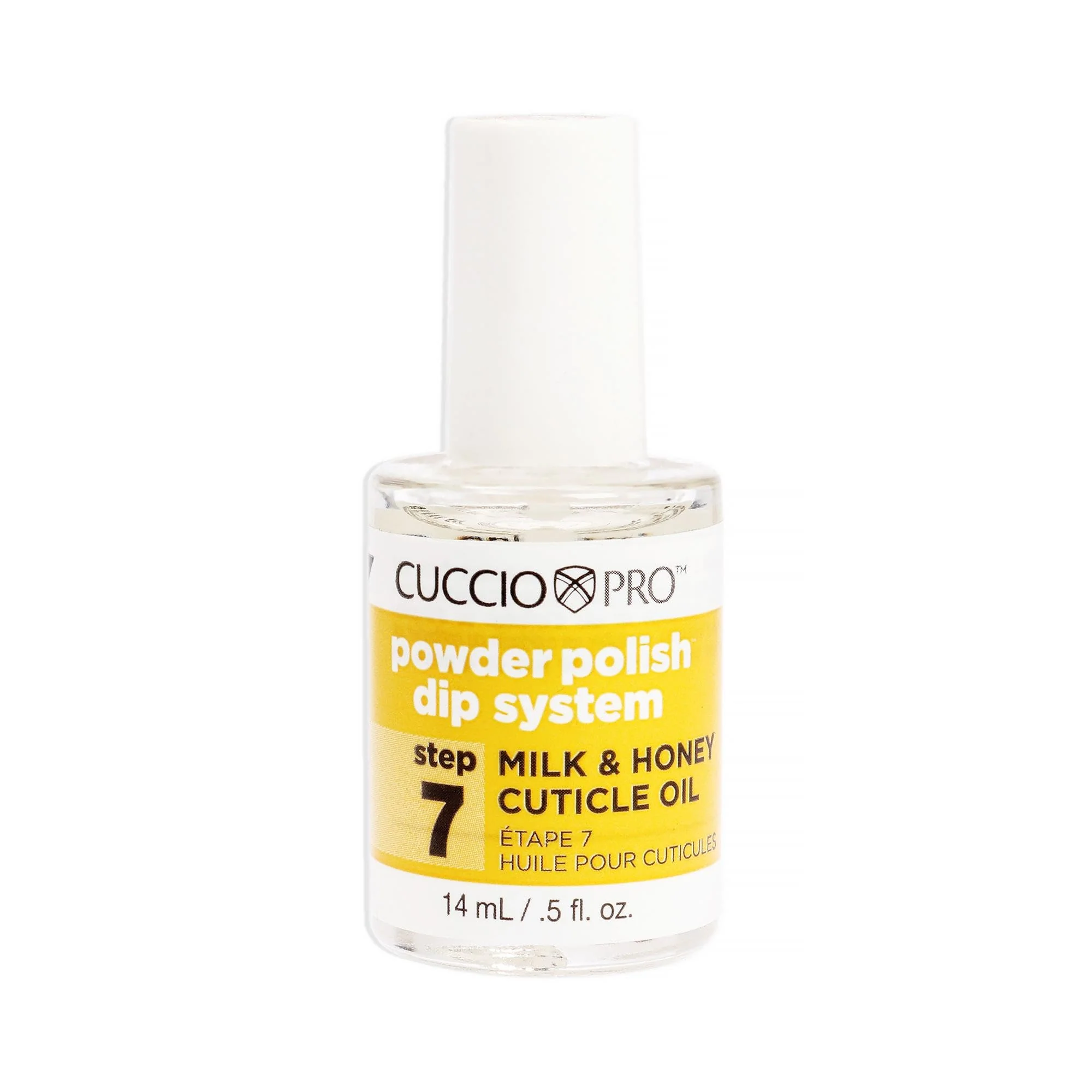 Responsible Cuccio Colour Powder Polish Dip System Step 7 - Moisturize And Nourish Your Nails - Keep Cuticles From Cracking - Milk And Honey Cuticle Oil Nail Pure