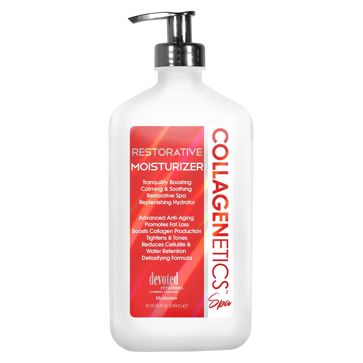 Sophisticated Devoted Creations Collagenetics Spa Restorative Moisturizer 18.25 oz Recyclable