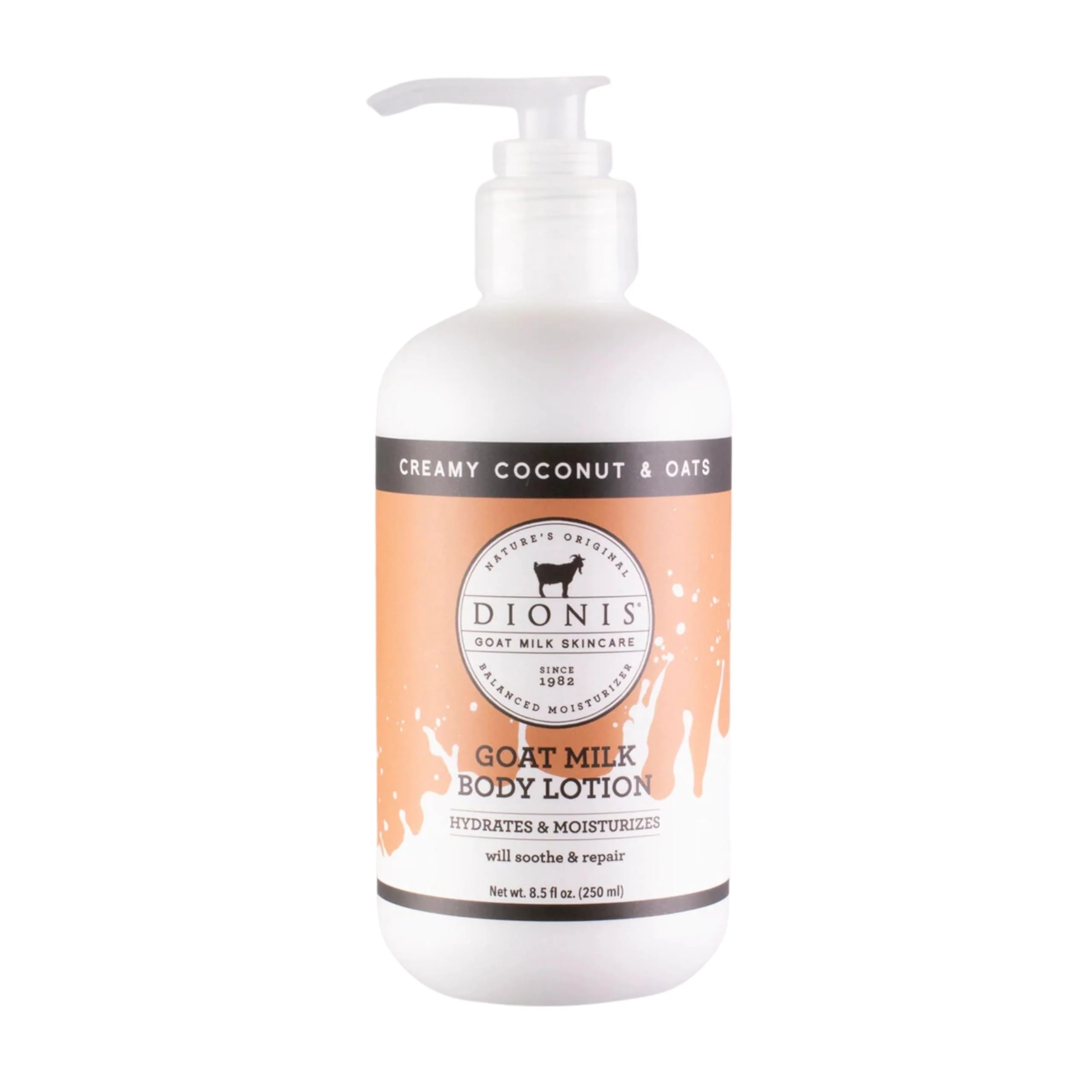 Convenient Dionis Goat Milk Body Lotion Coconut Oats 8.5 oz Pack of 1 Next-Generation