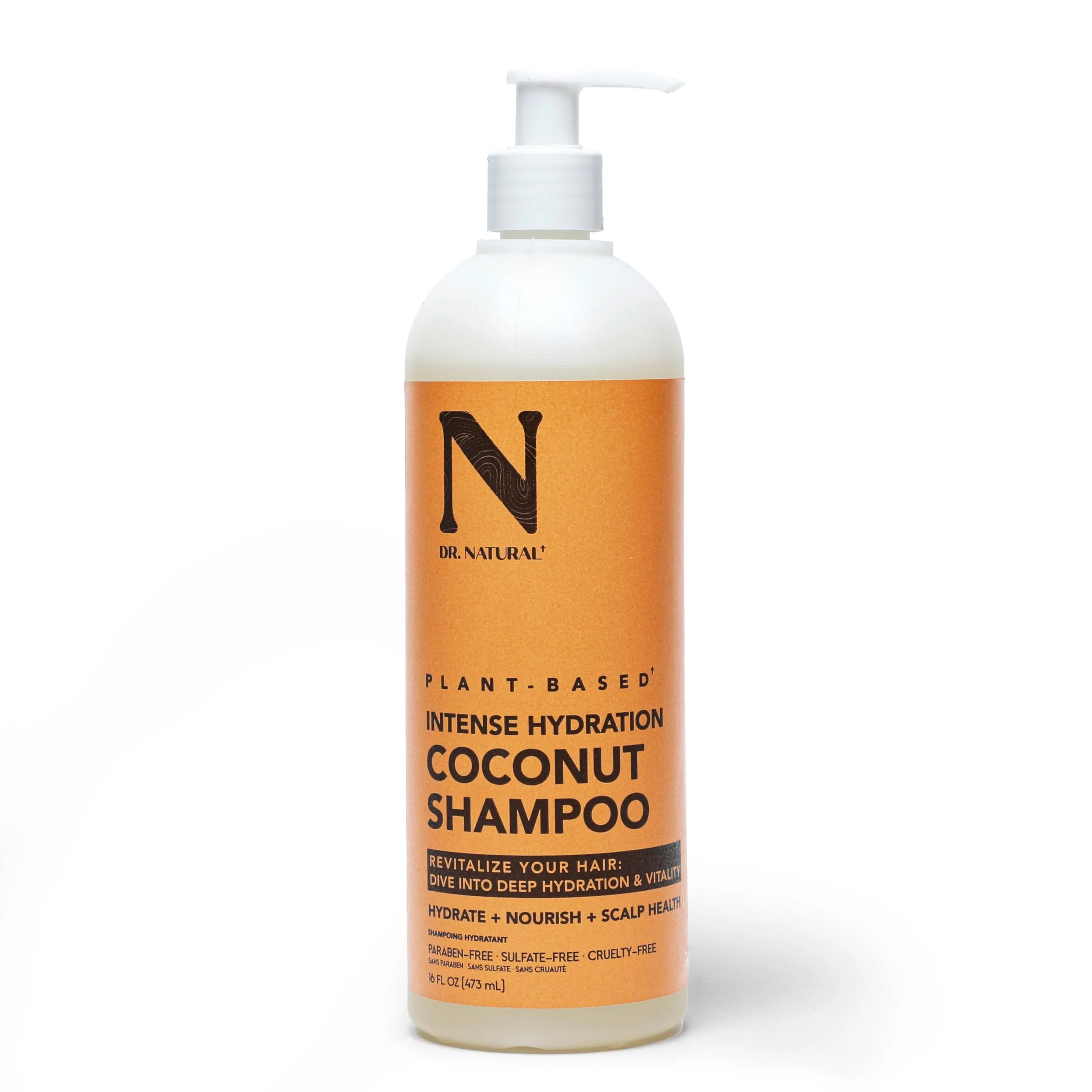 Next-Generation Dr. Natural Hydrates and Restores Shampoo - Coconut for Unisex - 16 oz Lotion High-Grade