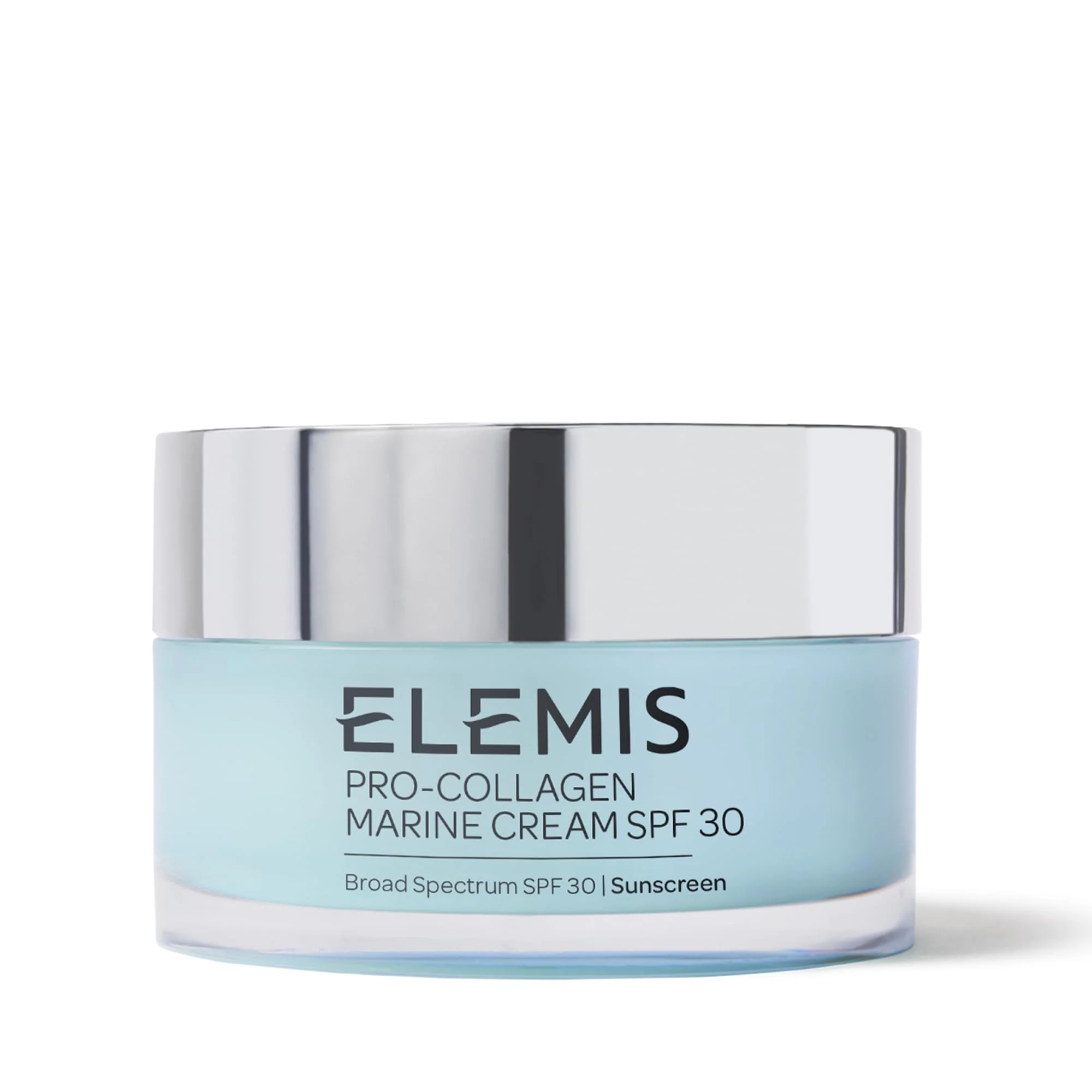 Natural ELEMIS Pro-Collagen Marine Cream SPF 30 Lightweight Anti-Wrinkle Daily Facial Moisturizer Elite
