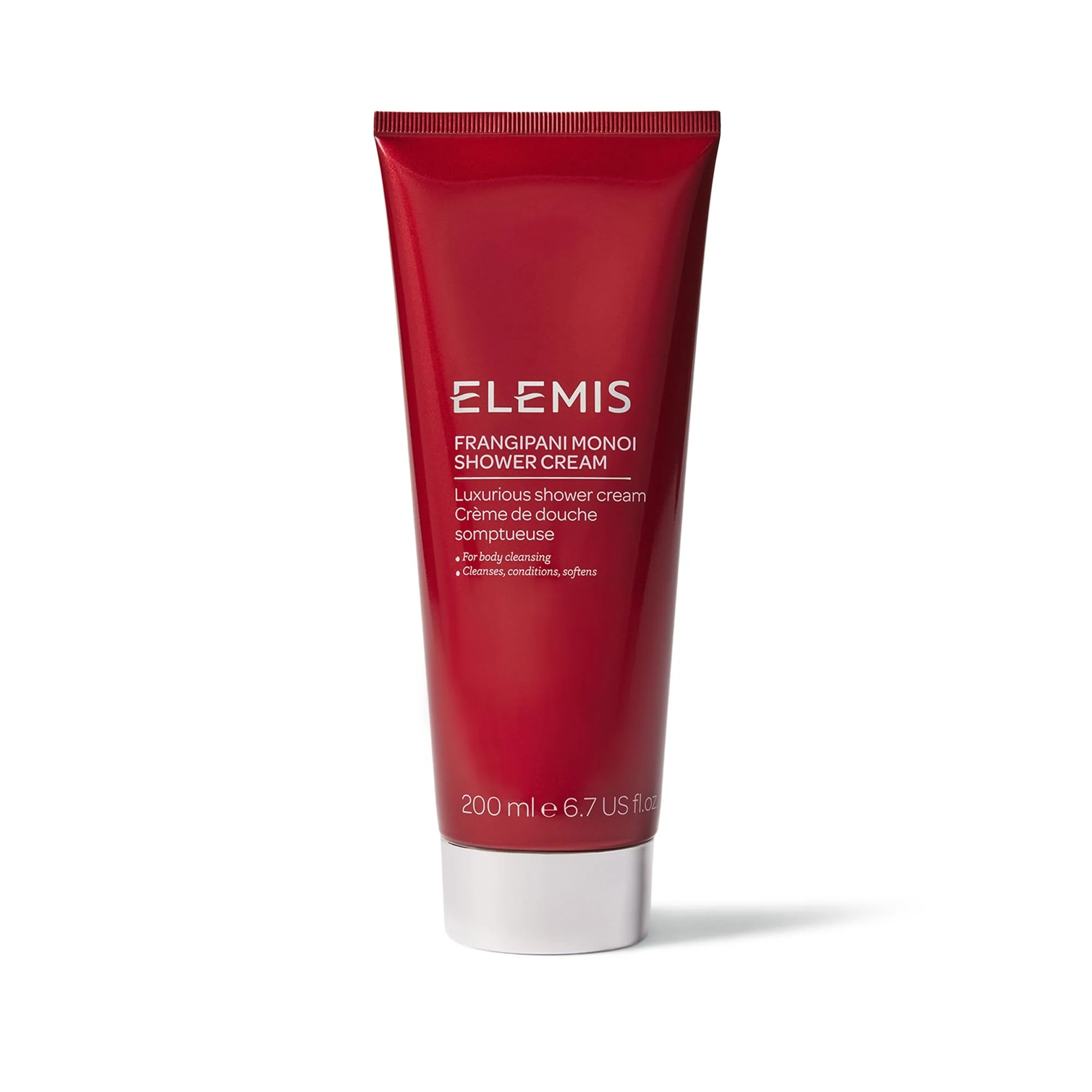 High-Grade ELEMIS Frangipani Monoi Luxurious Shower Cream 6.7 Fl Oz Organic
