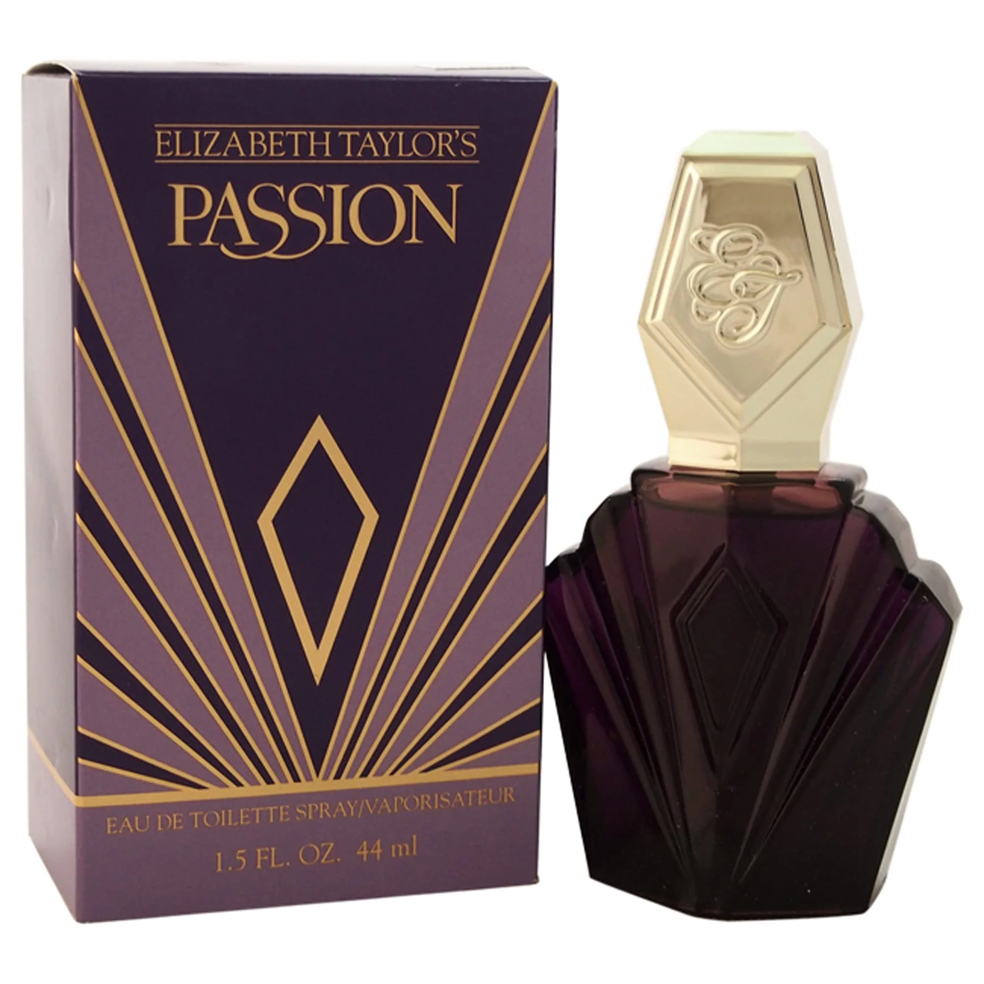 Natural Elizabeth Taylor Passion For Women. Eau De Toilette Spray 1.5-Ounces Effective