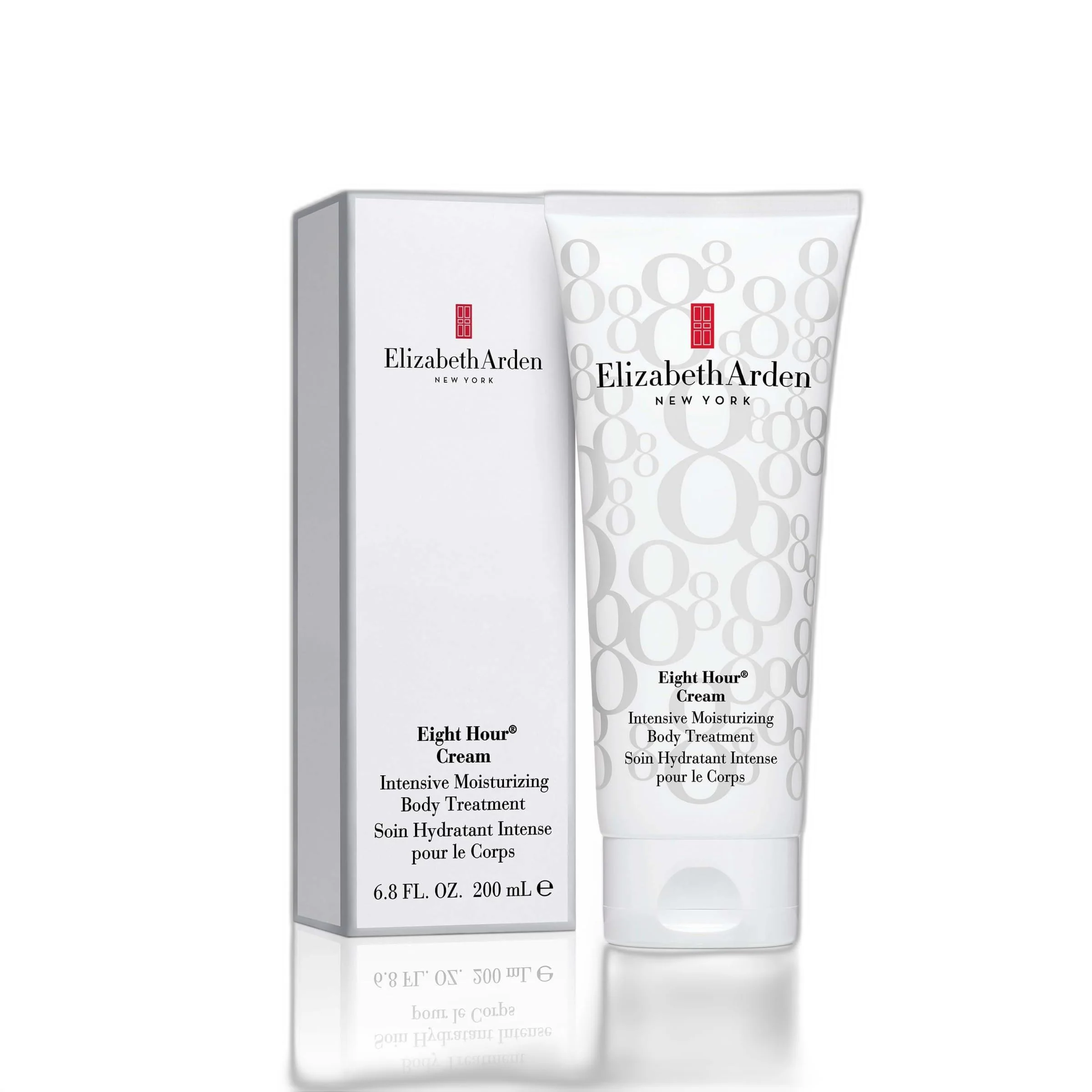 Flexible Elizabeth Arden Eight Hour Cream Intensive Moisturizing Body Treatment Hydrating Lotion for Dry Skin Made with Shea Butter Glycerin 6.8 oz Functional