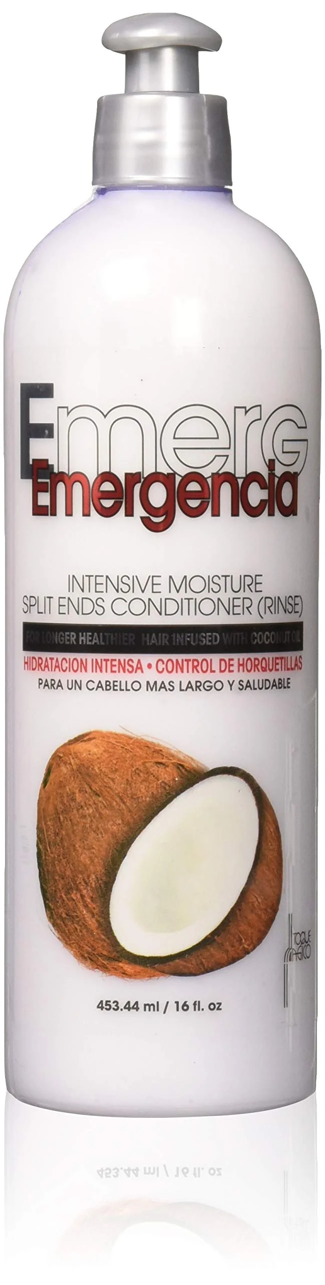 Secure EMERGENCIA Toque o Intensive Moisture Split Ends Conditioner Coconut 16 Oz 16 Ounces Smart