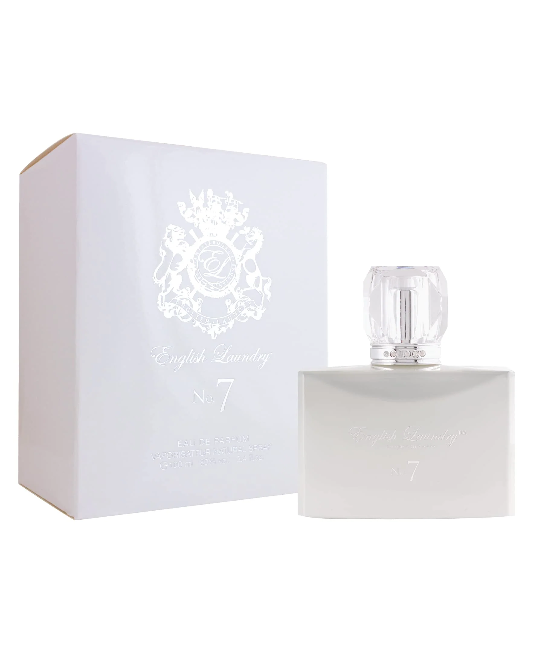 Luxury English Laundry No.7 Eau de Parfum for Women 3.4 Fl Oz Minimalist