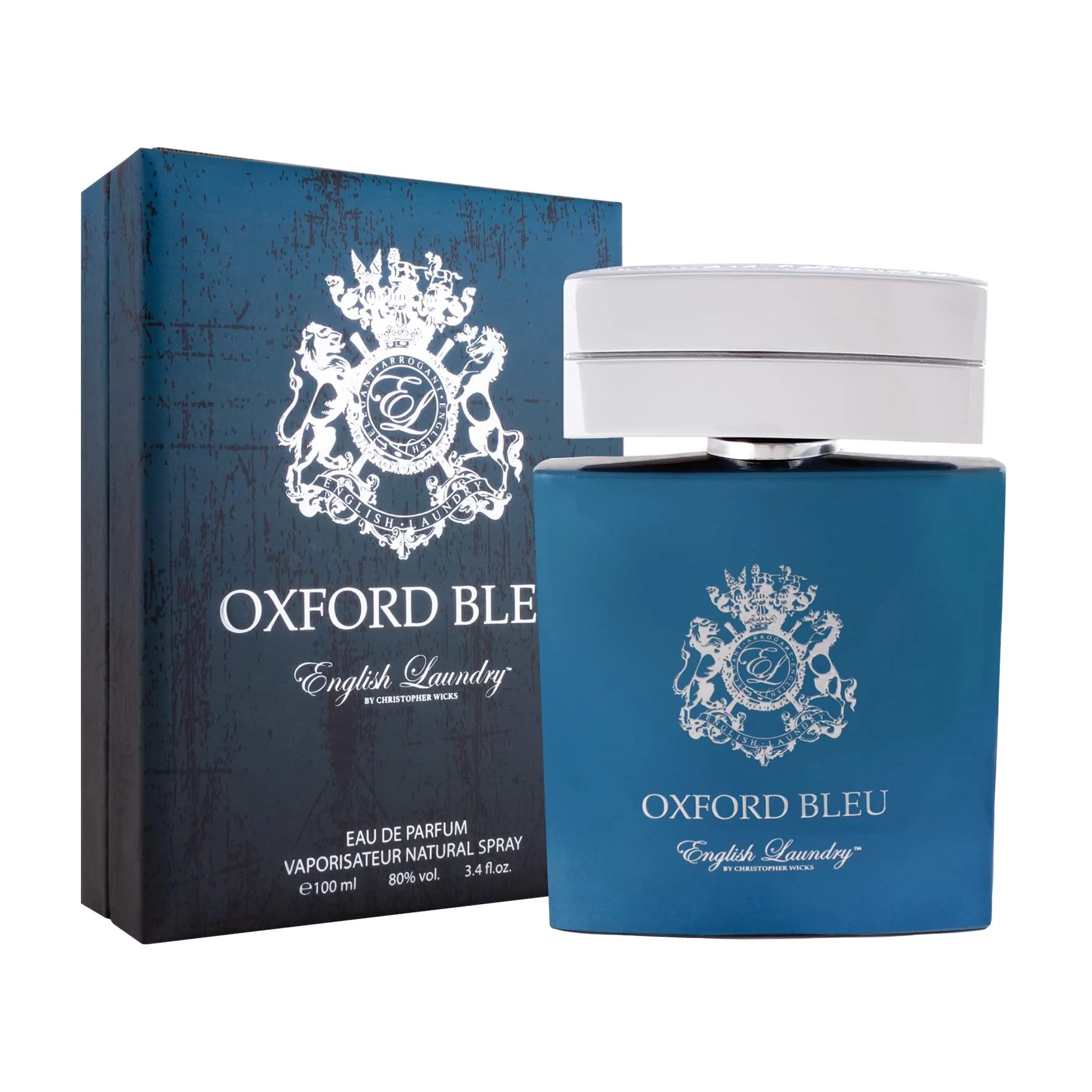 Refined English Laundry Oxford Bleu Eau de Parfum 3.4 Fl Oz Carefully Designed