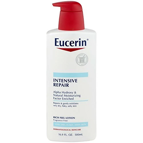 Exclusive Eucerin Intensive Repair Enriched Lotion 16.90 oz Pack of 2 Clean
