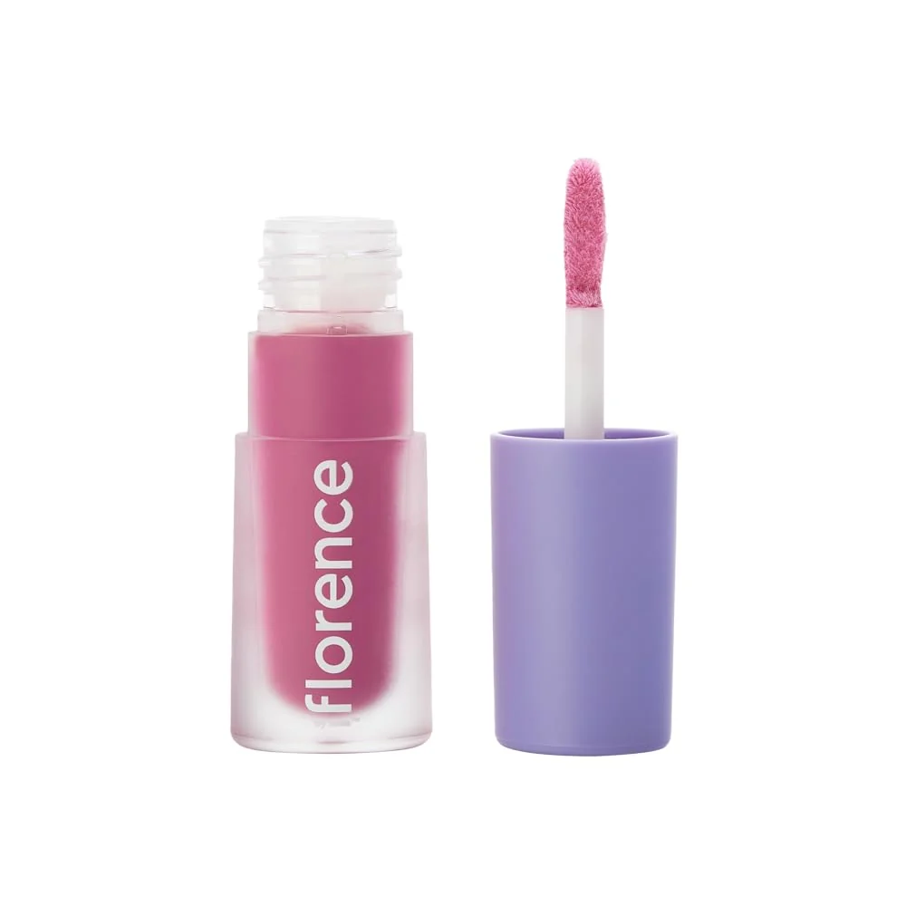 Green florence by mills Be A VIP Velvet Liquid Lipstick Go Off Rosey Pink 0.13 oz 3.8g Classic