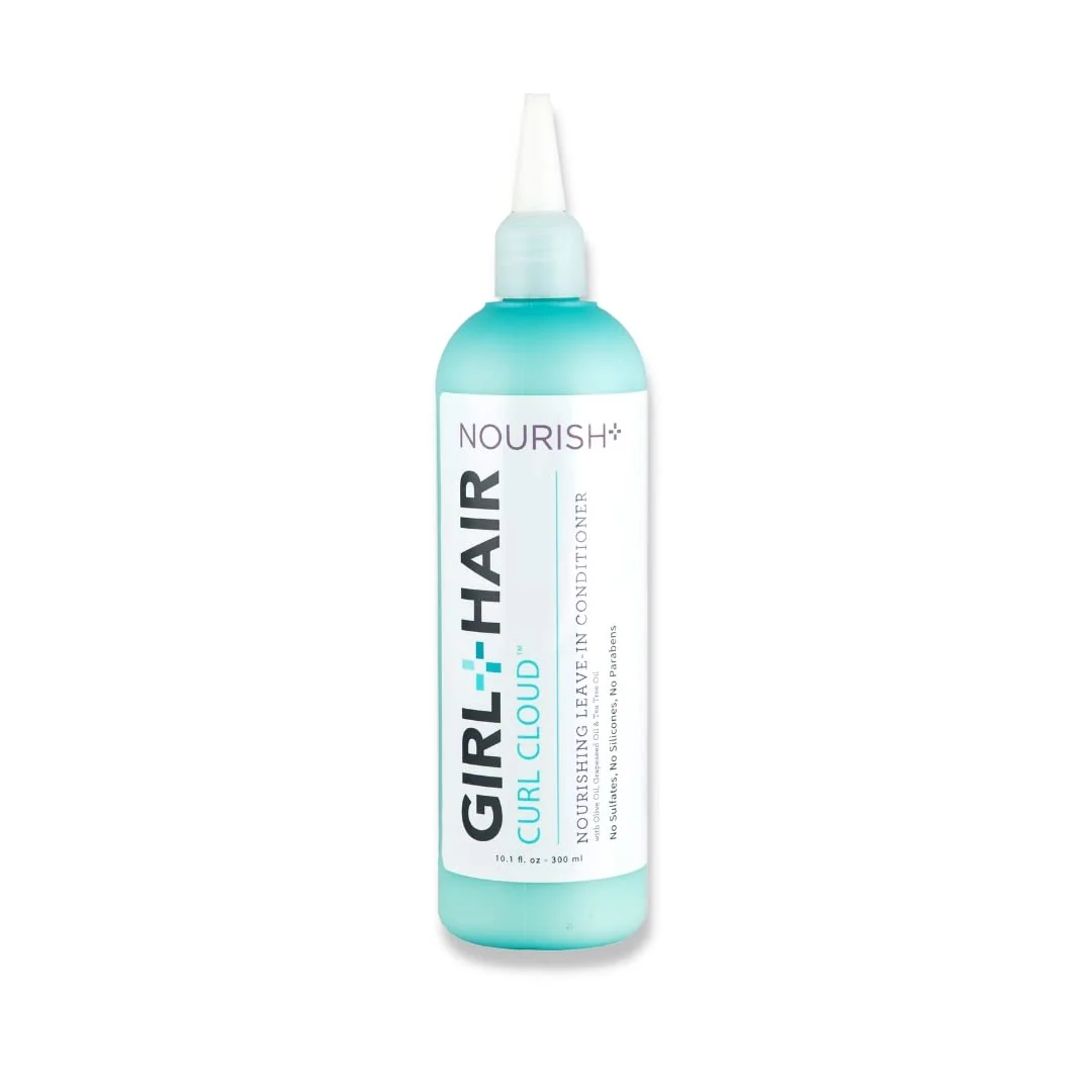 Long-Lasting G H NOURISH Moisturizing Leave-In Conditioner Shea Butter Tea Tree Oil Promote Hair Growth Healthy Scalp Sulfate Silicone 10.1 Fl Oz Original Design
