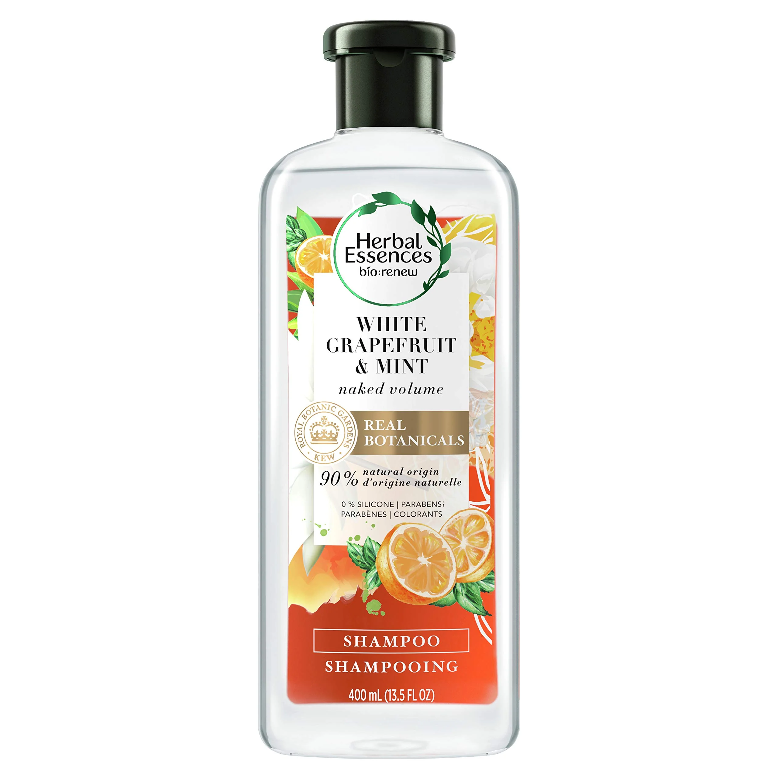 Stylish Herbal Essences bio renew White Grapefruit Mosa Mint Naked Volume Shampoo 13.5 fl oz Premium