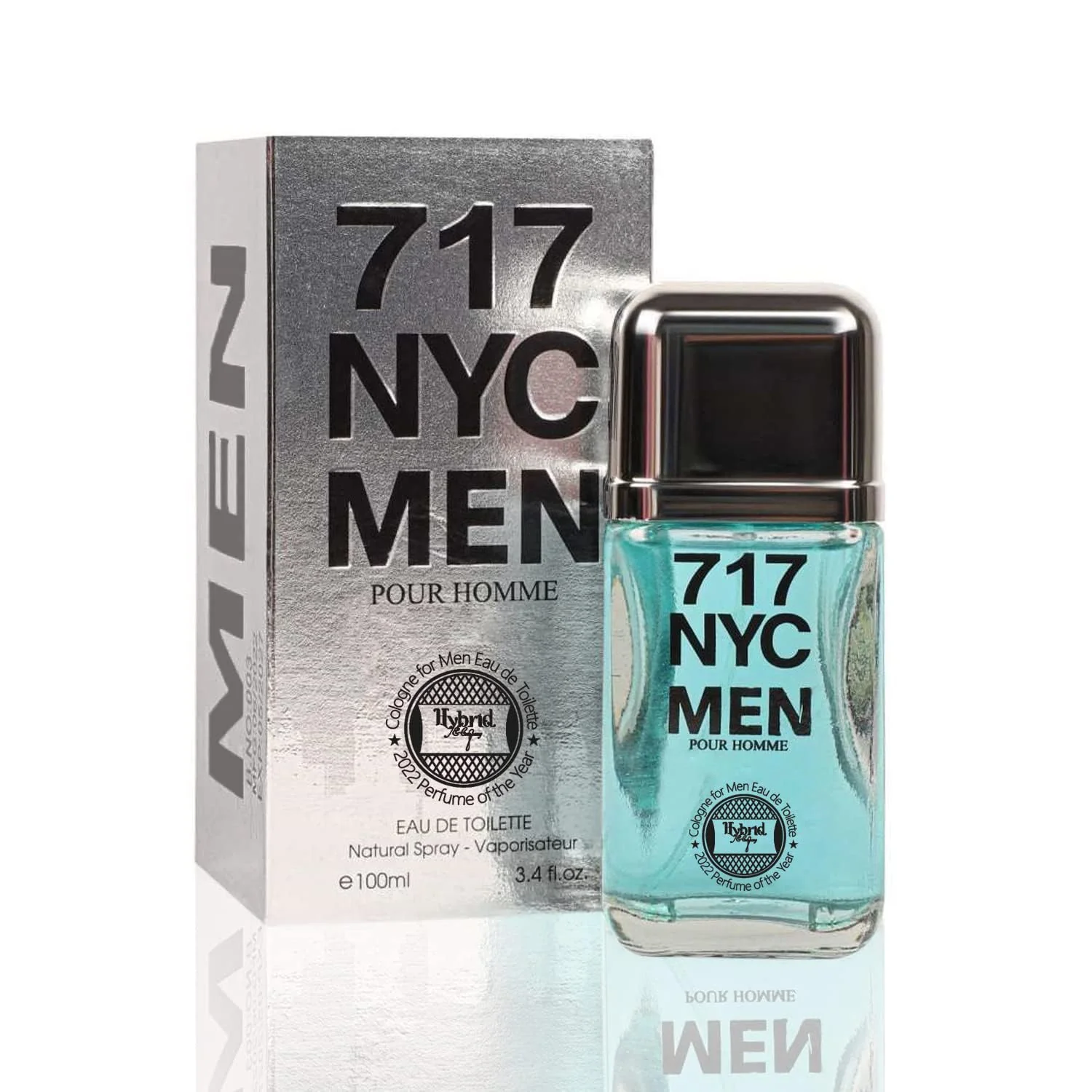 Detailed Hybrid Company 717 NYC for Ceo Men s Classic Scent Perfume Eau De Toilette Spray 100 ML Reusable