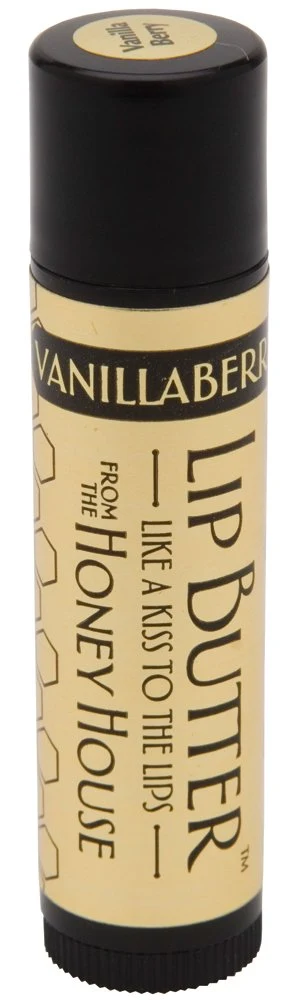 Crafted Honey House Naturals Lip Butter Tube Vanillaberry Clean