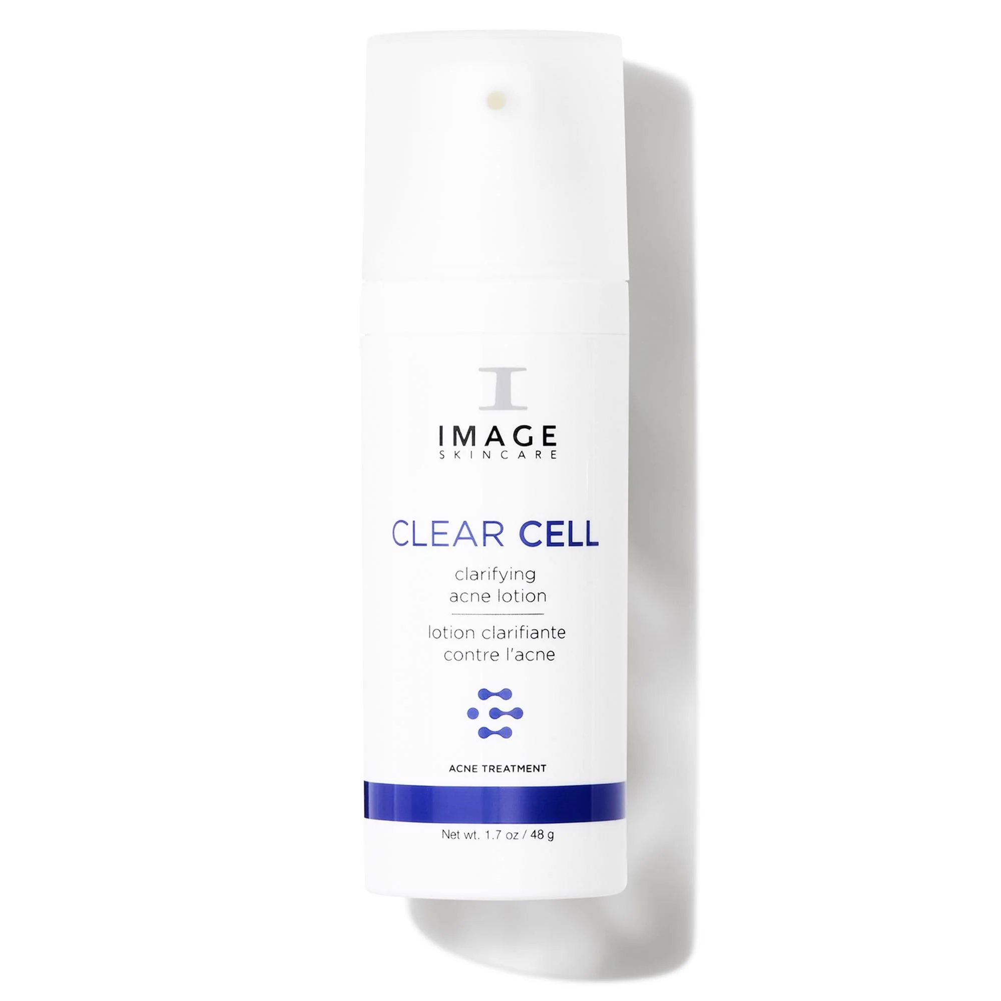 Stylish IMAGE Skincare CLEAR CELL Clarifying Acne Lotion Treatment with Benzoyl Peroxide Treats and Prevents Acne Blemishes 1.7 oz Sophisticated