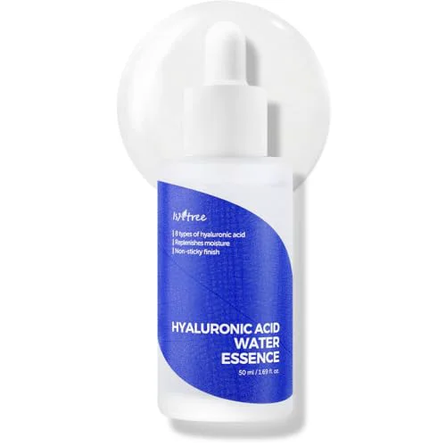 Smooth ISNTREE Hyaluronic Acid Water Essence 50ml 1.69 fl.oz Water Serum Replenishes moisture Non-sticky nish Lightweight
