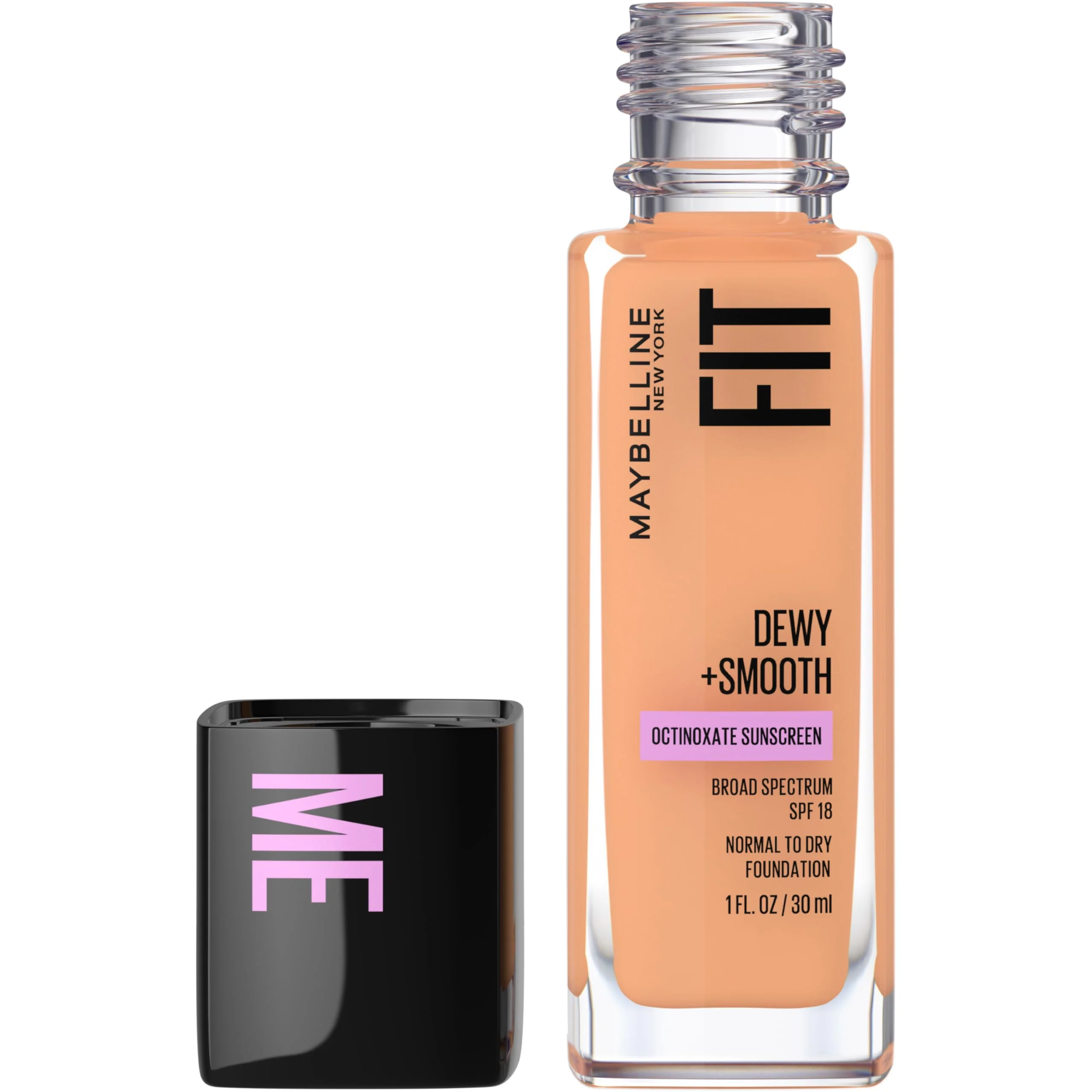 Pure Maybelline Fit Me Dewy Smooth Liquid Foundation Makeup Classic Beige 1 Count Packaging May Vary Verified