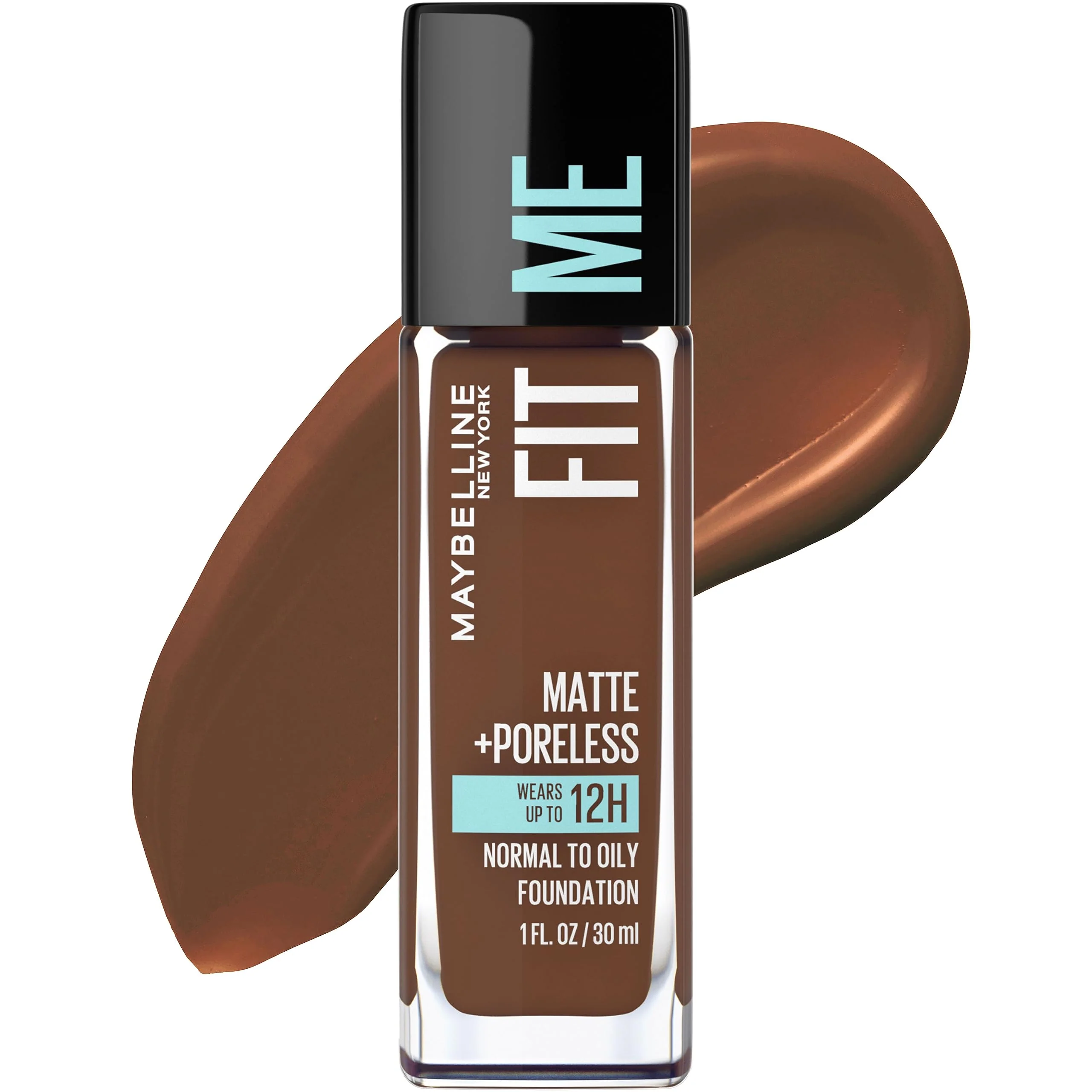 Next-Generation Maybelline New York Fit Me Matte Plus Pore Less Foundation Java 1 Fluid Ounce Proven