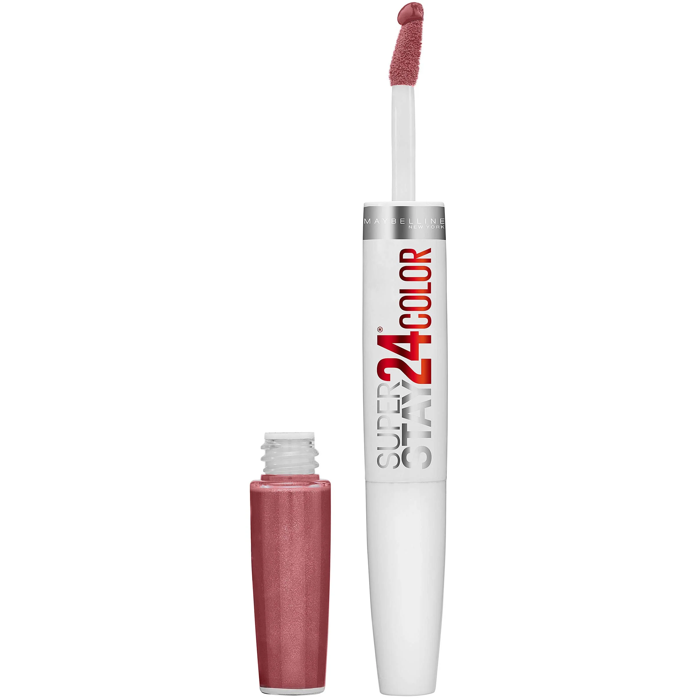 Responsible Maybelline Super Stay 24 2-Step Liquid Lipstick Makeup Long Lasting Highly Pigmented Color with Moisturizing Balm Chestnut Brown 1 Count Safe