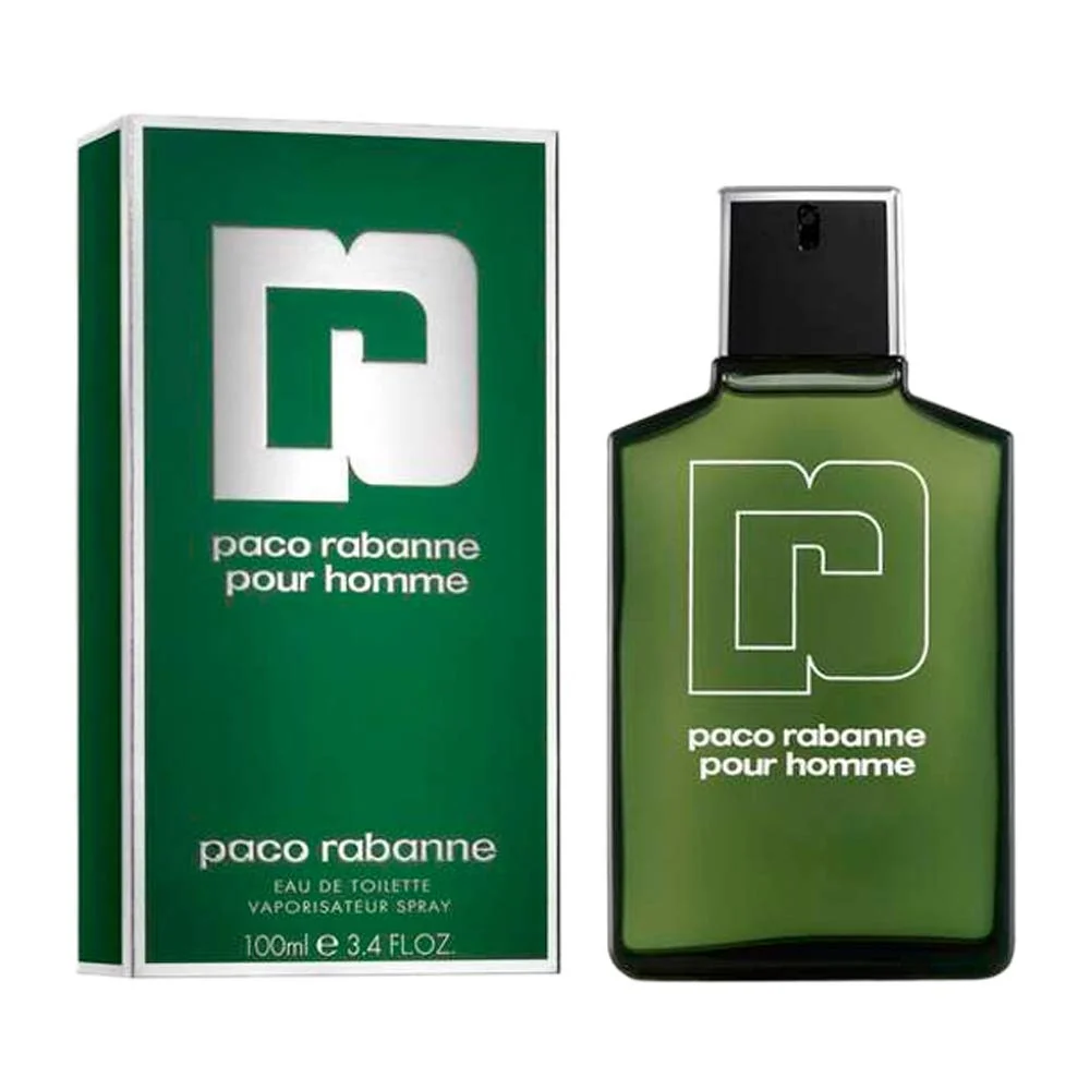 High-End Paco Rabanne Eau De Toilette Spray For Men 3.4 Ounce Detailed