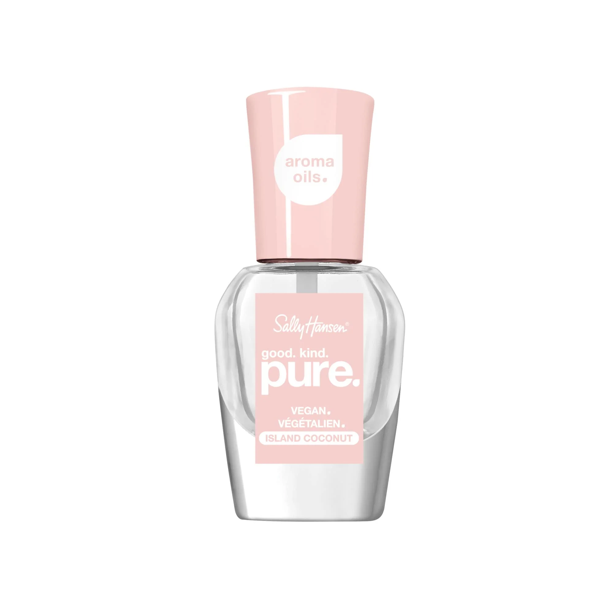 Official Sally Hansen Good Kind Pure Vegan - 015 Island Coconut Nail Polish Women 0.33 oz High-Performance