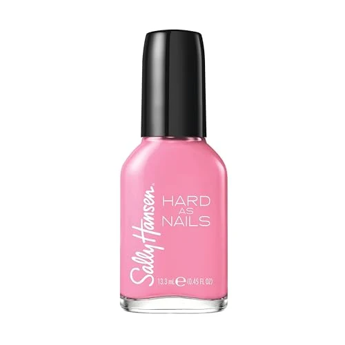 Elite Sally Hansen Hard as Nails Heart of Stone Long Lasting Chip Resistant Opaque Shiny Pink Nail Polish Premium Material