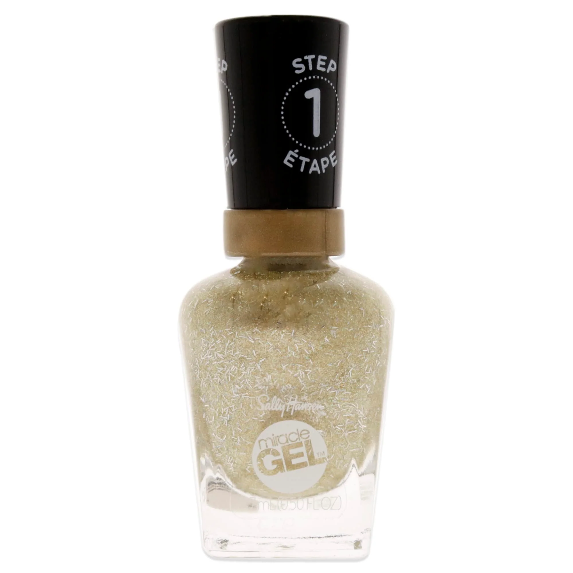 Premium Sally Hansen Gel - 150 Kris Krin-Gold Nail Polish Women 0.5 oz Solid