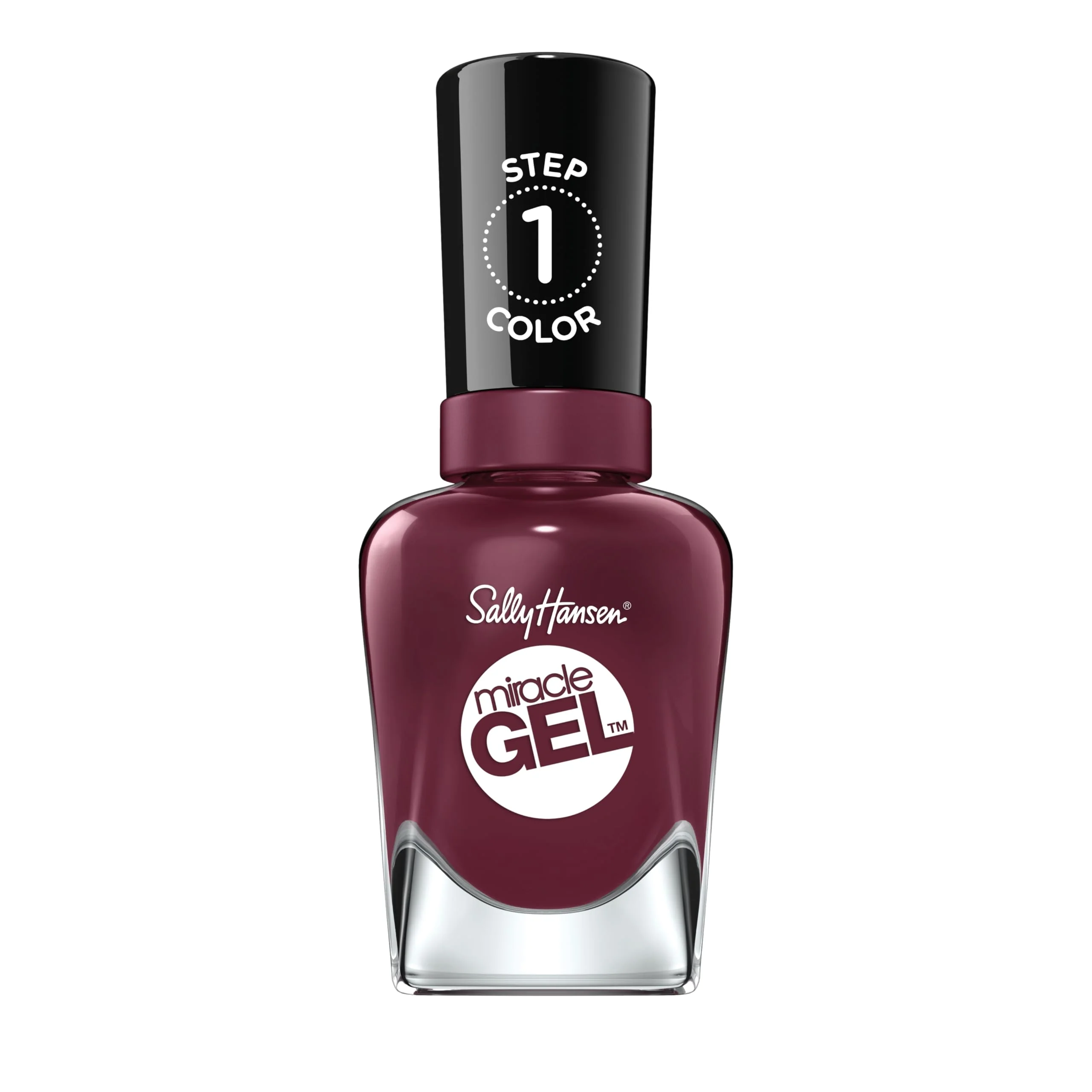 Consistent Sally Hansen Gel Salon Quality Nail Polish Gel-Like Formula Two-Step System No UV Light Needed Long Lasting Opaque Glossy 489 Healthy