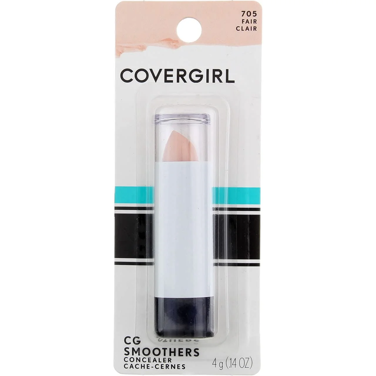 Smart CoverGirl Smoothers Concealer Fair 705 0.14 oz Pack of 4 Next-Generation